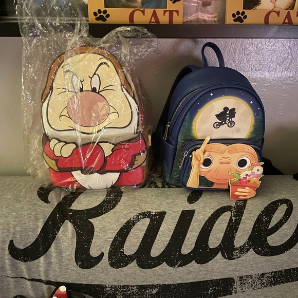 Loungefly Handbags - My two favorite - Grumpy and ET